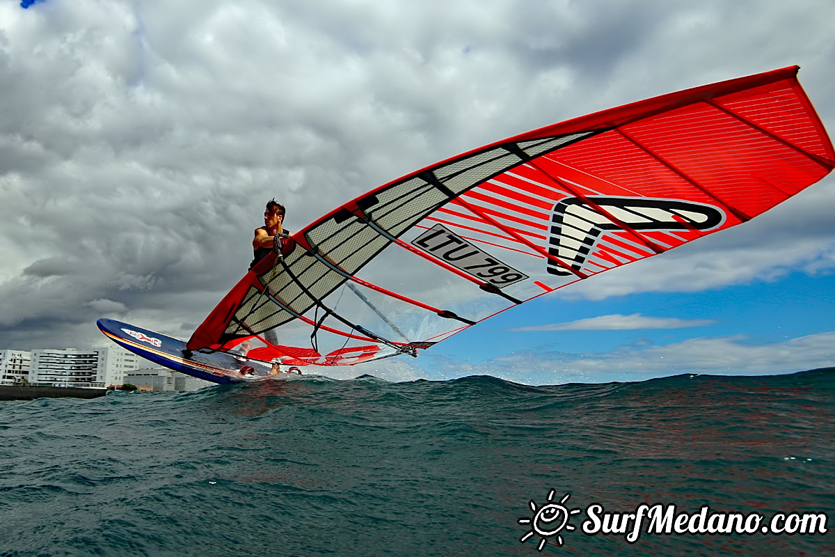 TWS Windsurf Pro Slalom training El Medano 19-02-2018 Tenerife