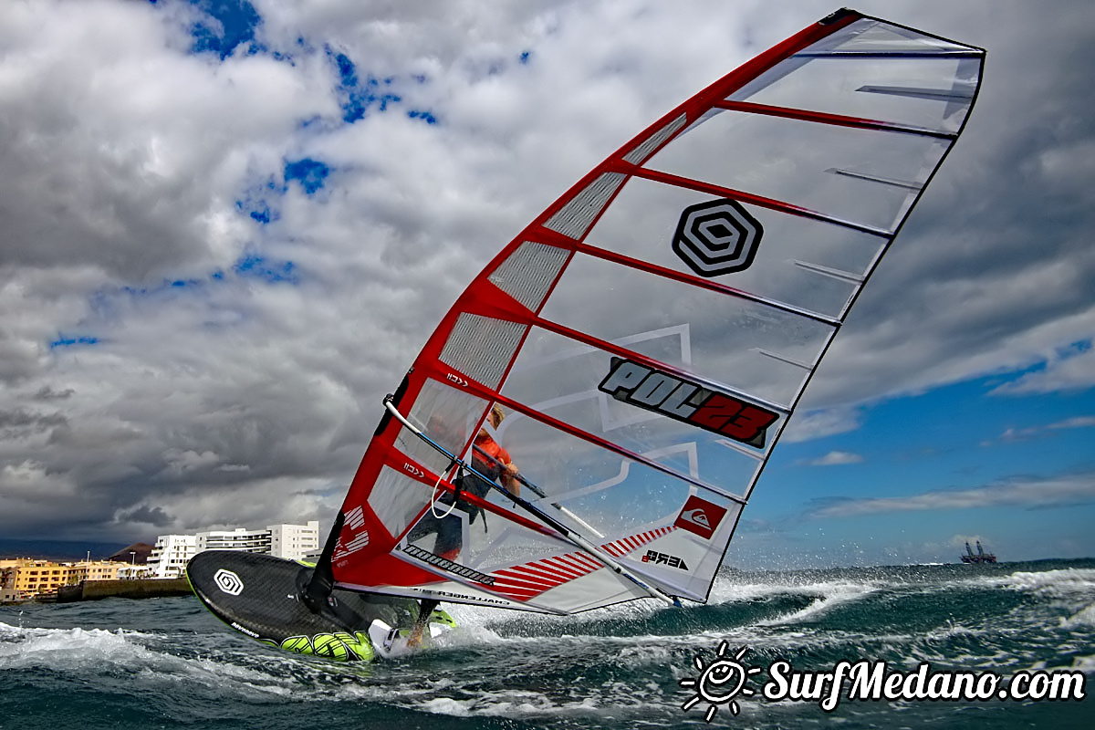 TWS Windsurf Pro Slalom training El Medano 19-02-2018 Tenerife