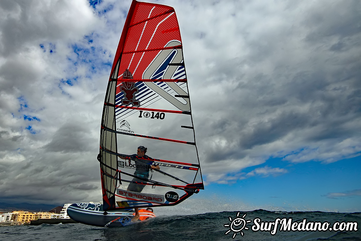 TWS Windsurf Pro Slalom training El Medano 19-02-2018 Tenerife