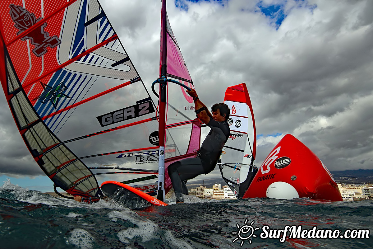 TWS Windsurf Pro Slalom training El Medano 19-02-2018 Tenerife