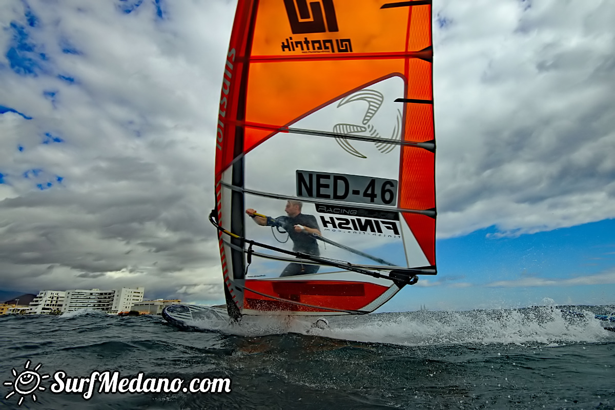 TWS Windsurf Pro Slalom training El Medano 19-02-2018 Tenerife