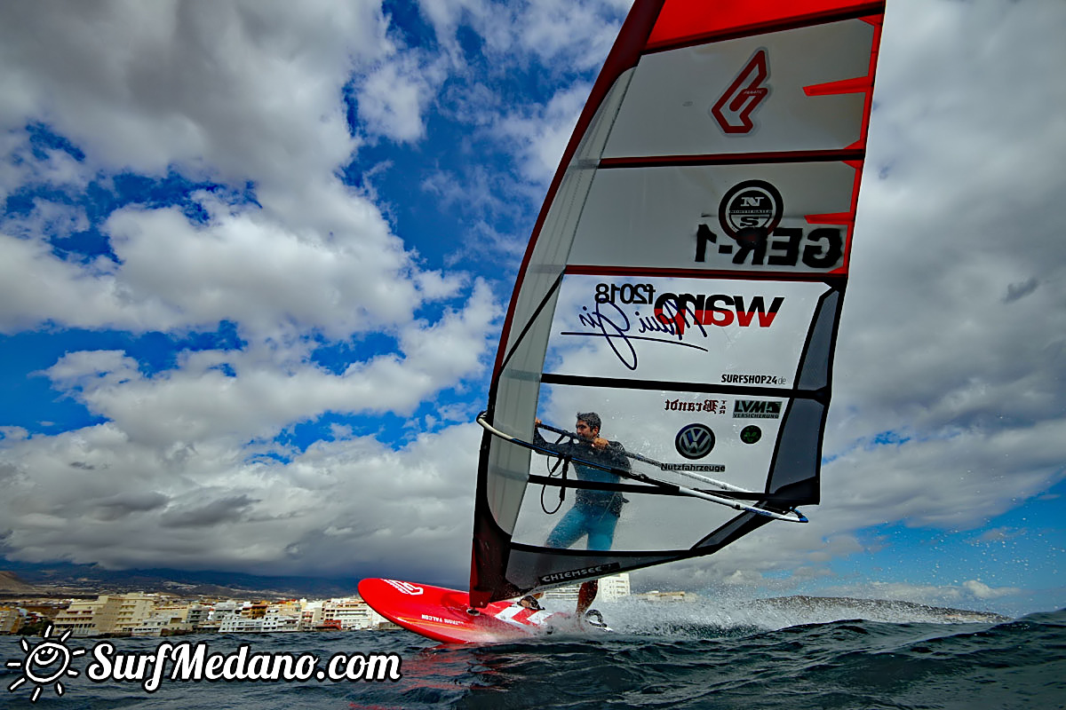 TWS Windsurf Pro Slalom training El Medano 19-02-2018 Tenerife