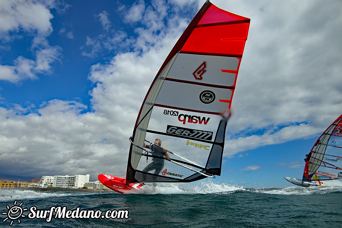 TWS Windsurf Pro Slalom training El Medano 19-02-2018 Tenerife