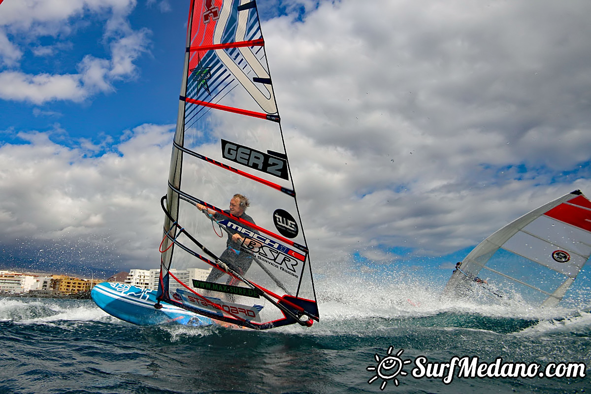 TWS Windsurf Pro Slalom training El Medano 19-02-2018 Tenerife