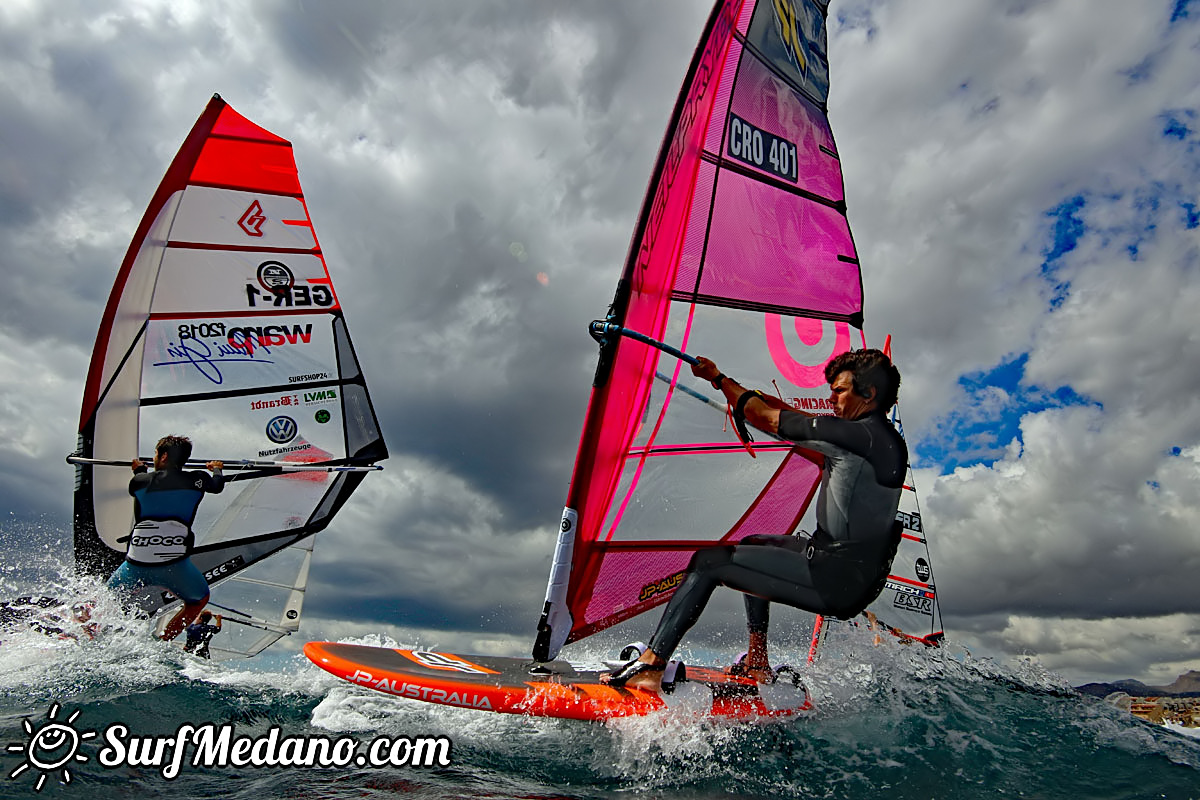 TWS Windsurf Pro Slalom training El Medano 19-02-2018 Tenerife