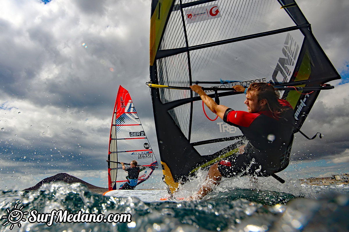 TWS Windsurf Pro Slalom training El Medano 19-02-2018 Tenerife