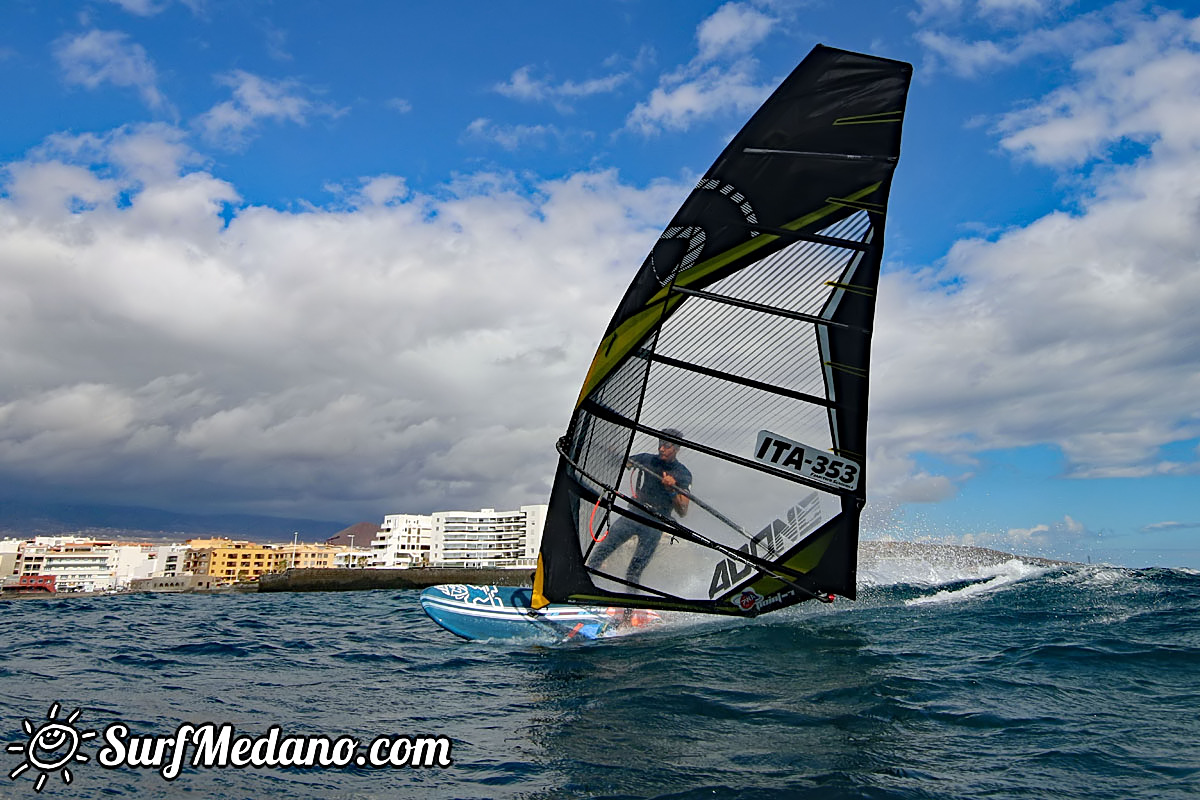 TWS Windsurf Pro Slalom training El Medano 19-02-2018 Tenerife