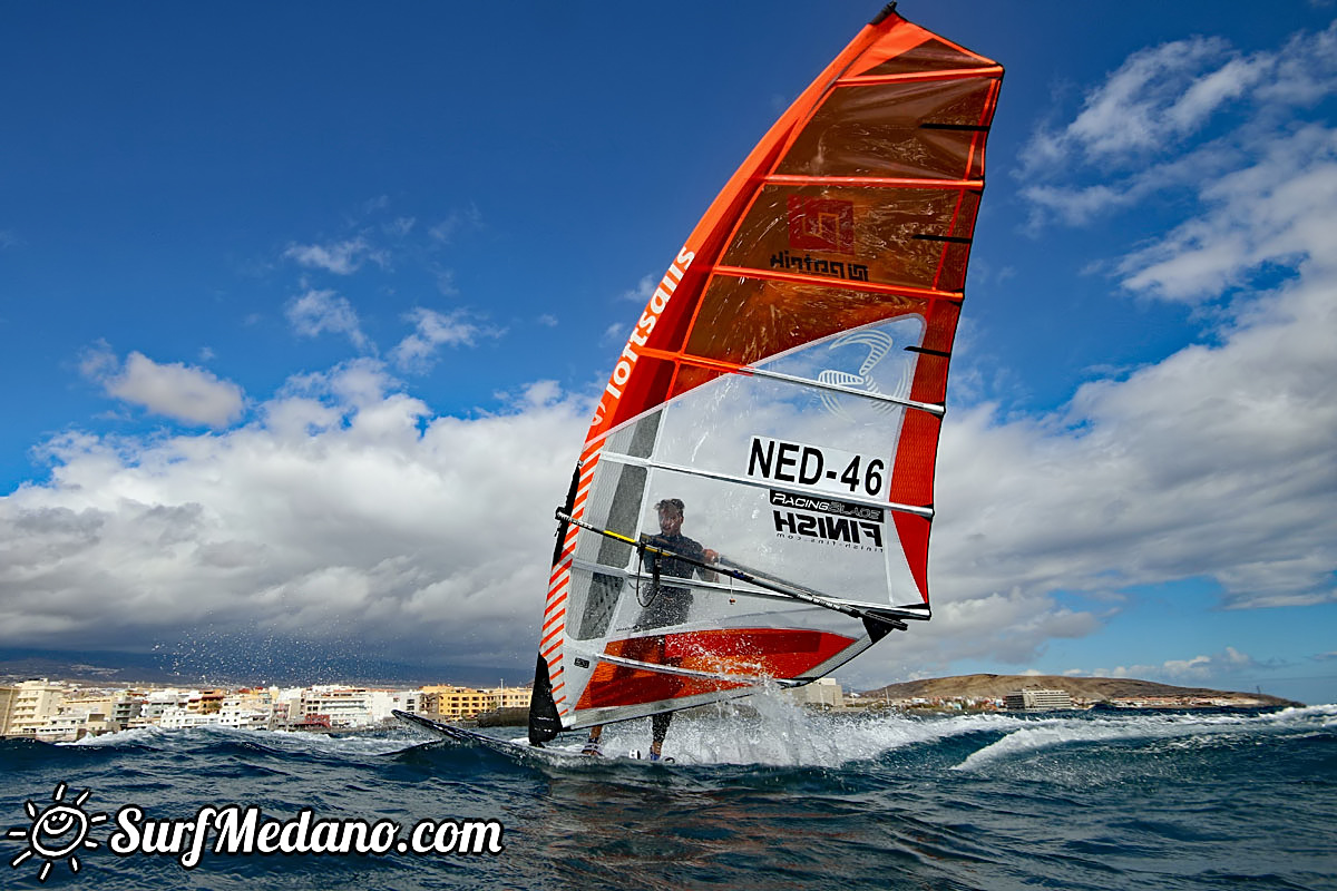 TWS Windsurf Pro Slalom training El Medano 19-02-2018 Tenerife