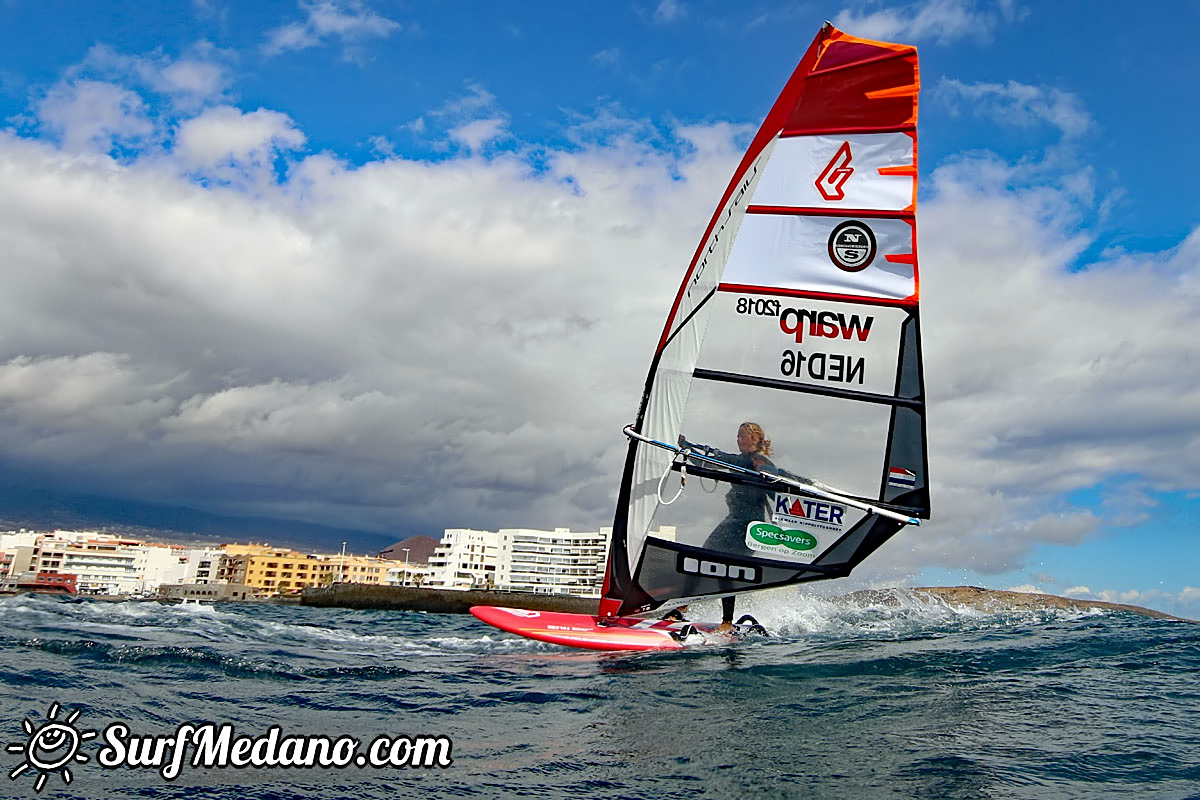 TWS Windsurf Pro Slalom training El Medano 19-02-2018 Tenerife