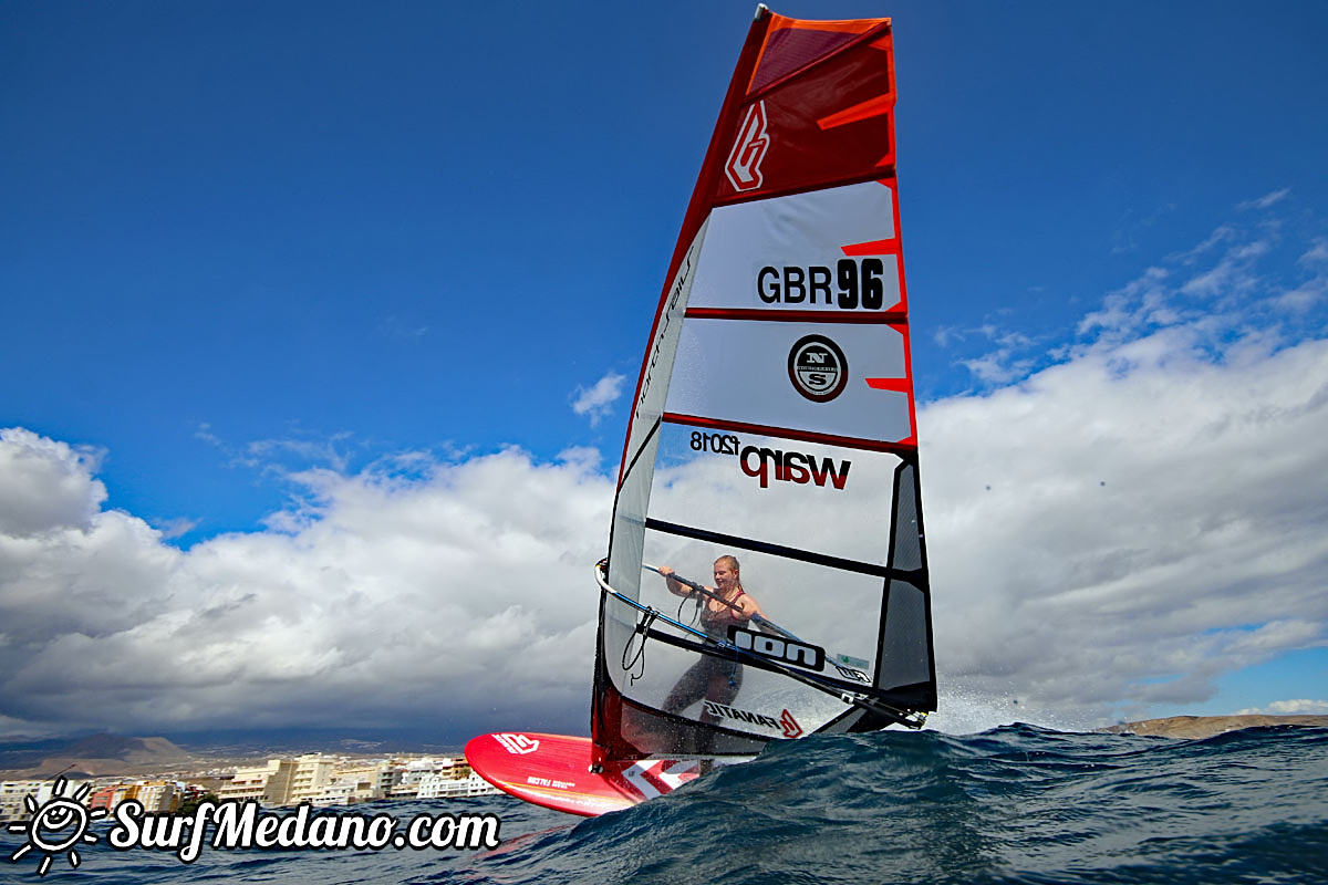 TWS Windsurf Pro Slalom training El Medano 19-02-2018 Tenerife