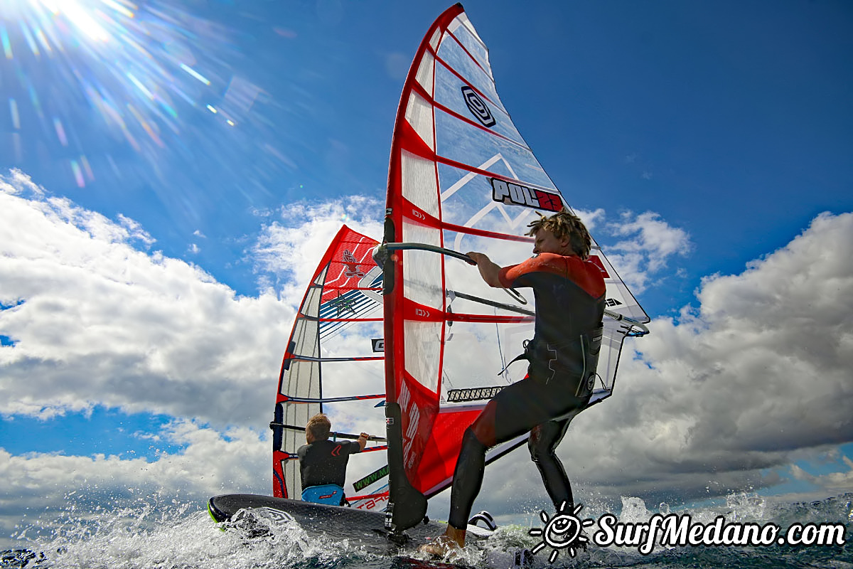 TWS Windsurf Pro Slalom training El Medano 19-02-2018 Tenerife