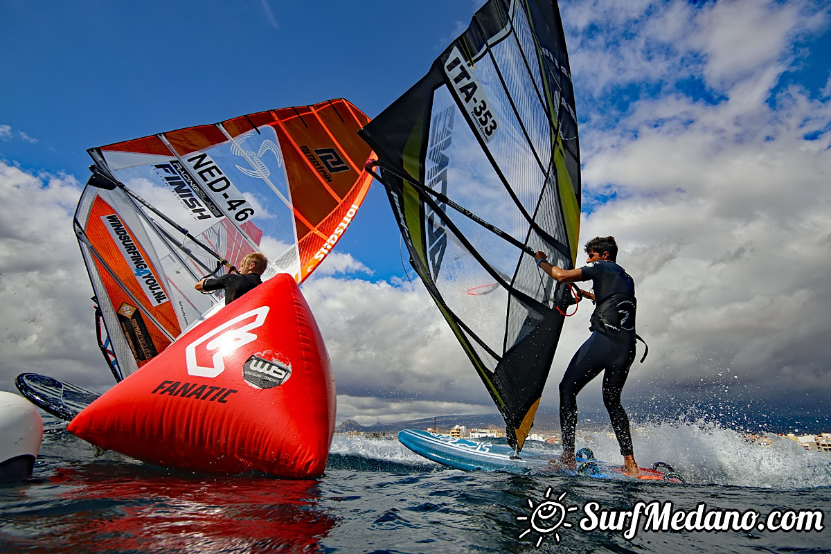 TWS Windsurf Pro Slalom training El Medano 19-02-2018 Tenerife