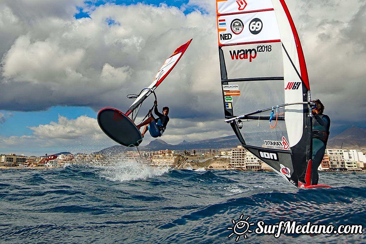 TWS Windsurf Pro Slalom training El Medano 19-02-2018 Tenerife