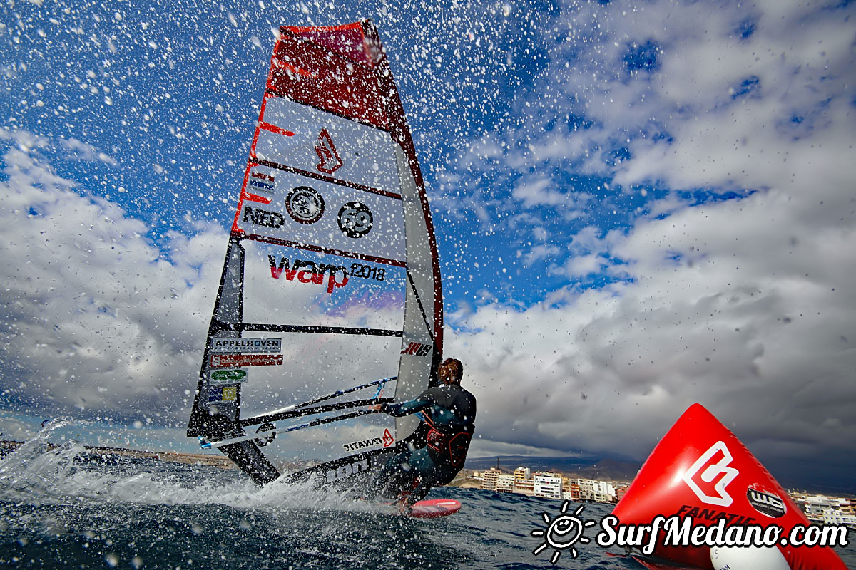 TWS Windsurf Pro Slalom training El Medano 19-02-2018 Tenerife