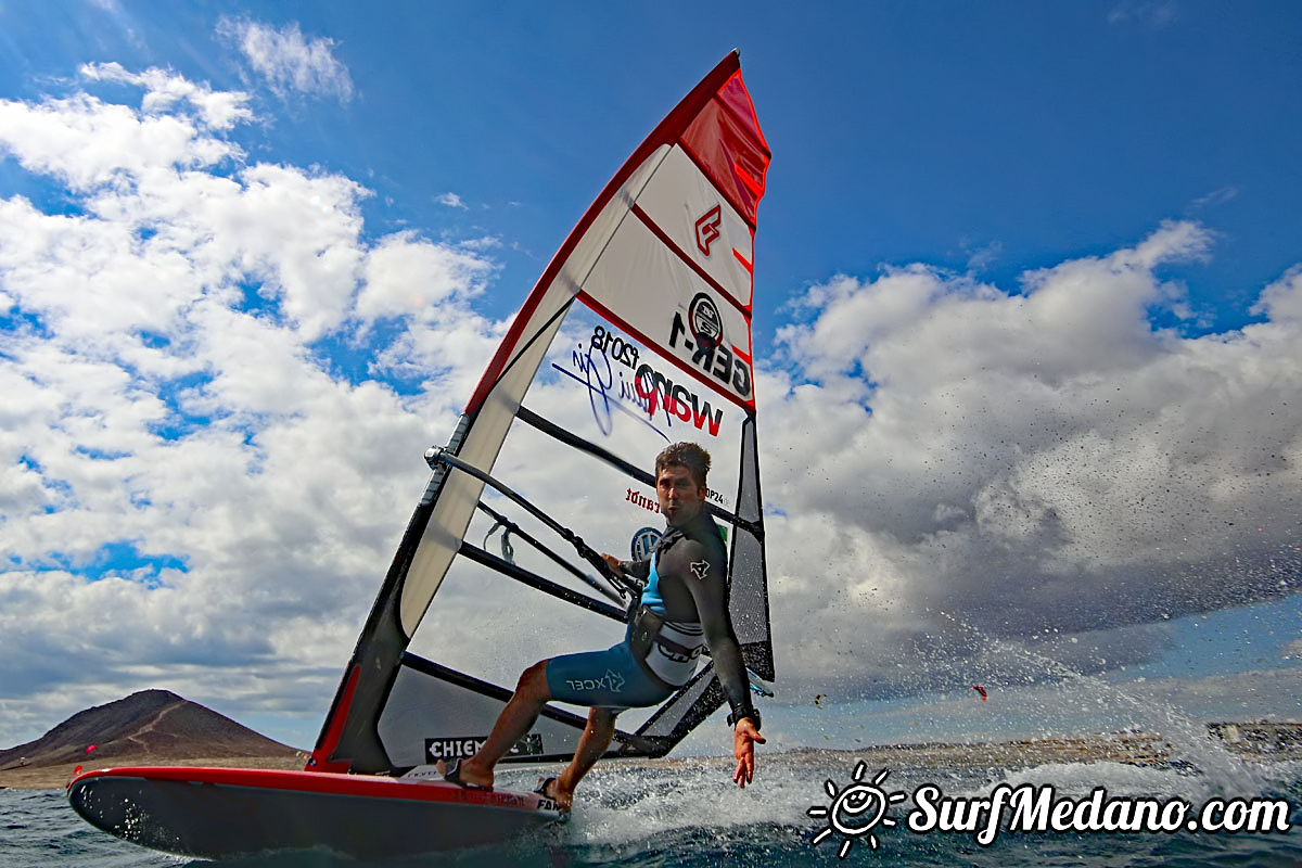 TWS Windsurf Pro Slalom training El Medano 19-02-2018 Tenerife