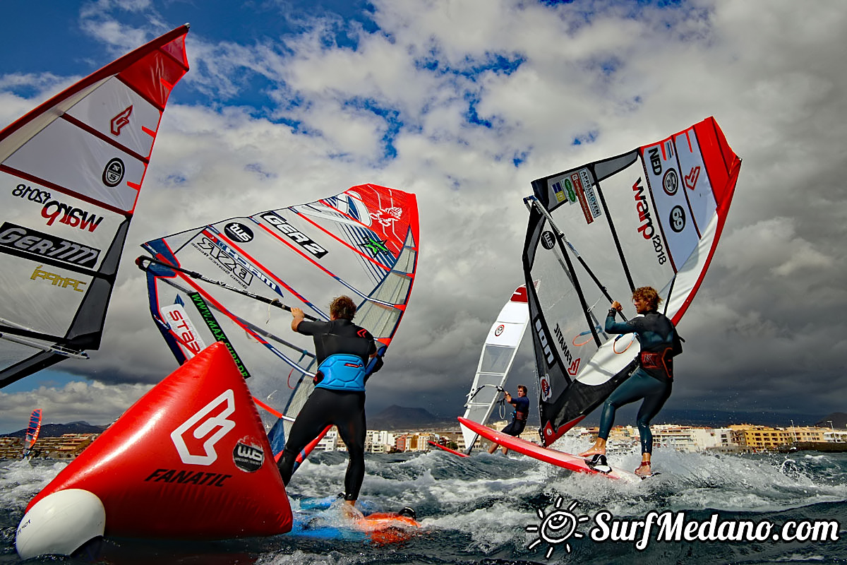 TWS Windsurf Pro Slalom training El Medano 19-02-2018 Tenerife