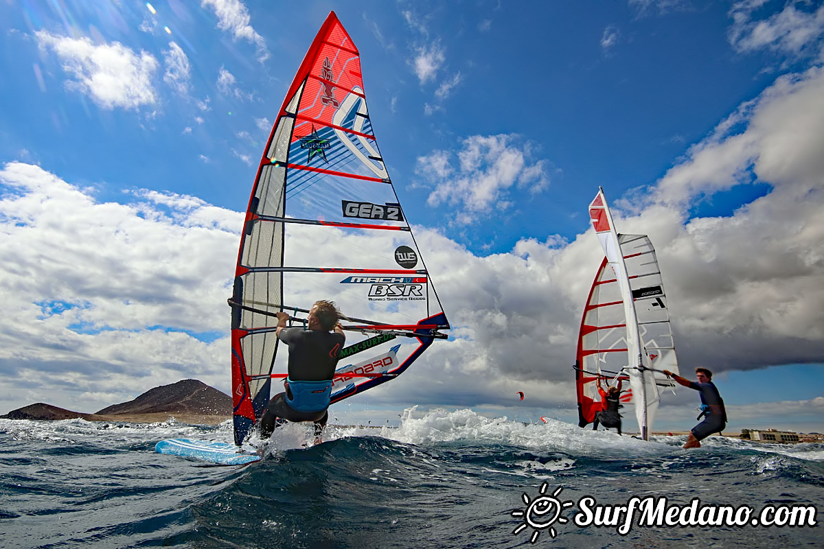 TWS Windsurf Pro Slalom training El Medano 19-02-2018 Tenerife