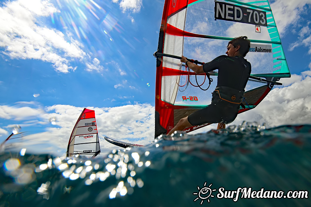 TWS Windsurf Pro Slalom training El Medano 19-02-2018 Tenerife