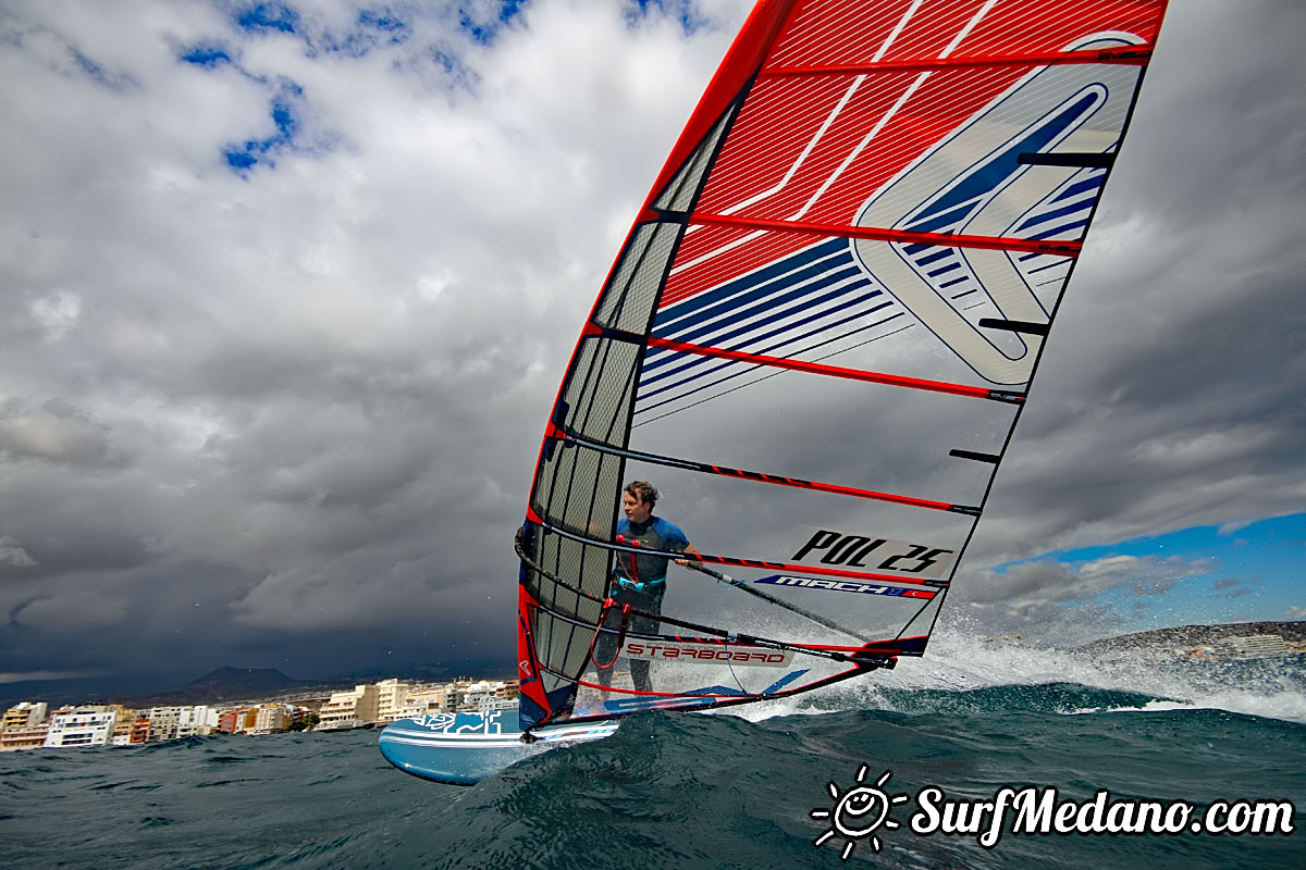 TWS Windsurf Pro Slalom training El Medano 19-02-2018 Tenerife