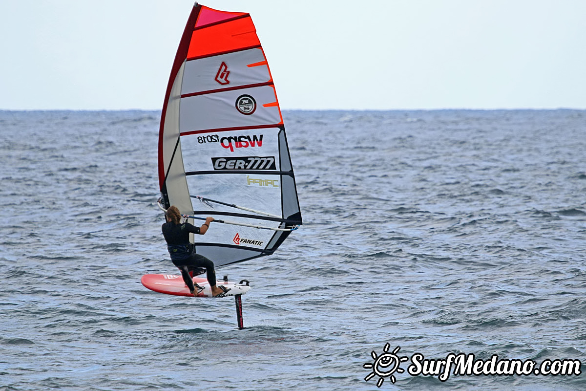 TWS Windsurf Pro Foil training El Medano 20-02-2018 Tenerife