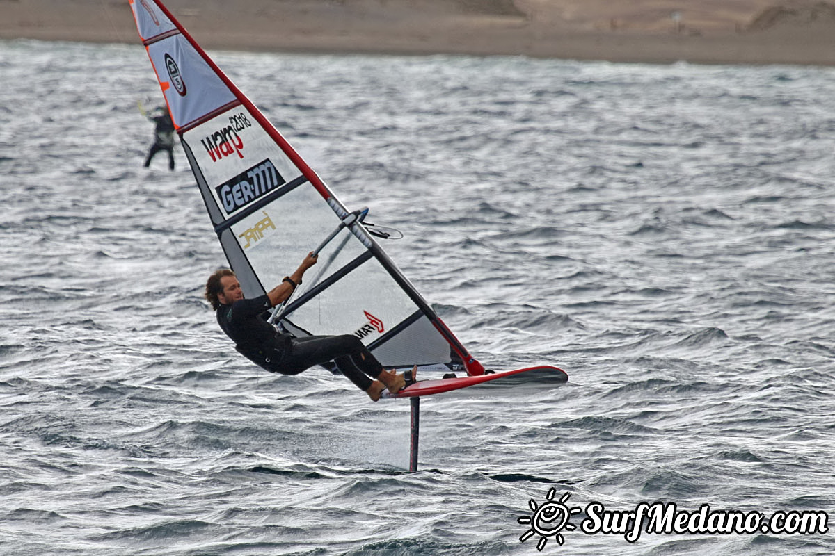 TWS Windsurf Pro Foil training El Medano 20-02-2018 Tenerife