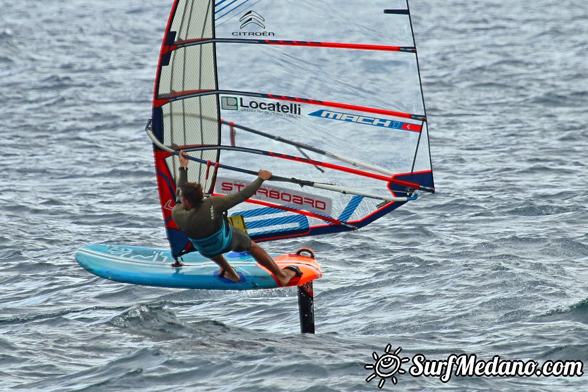 TWS Windsurf Pro Foil training El Medano 20-02-2018 Tenerife