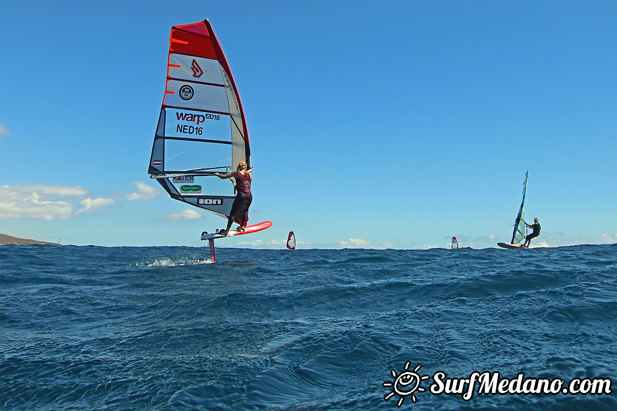 TWS Windsurf Pro Slalom training El Medano 19-02-2018 Tenerife