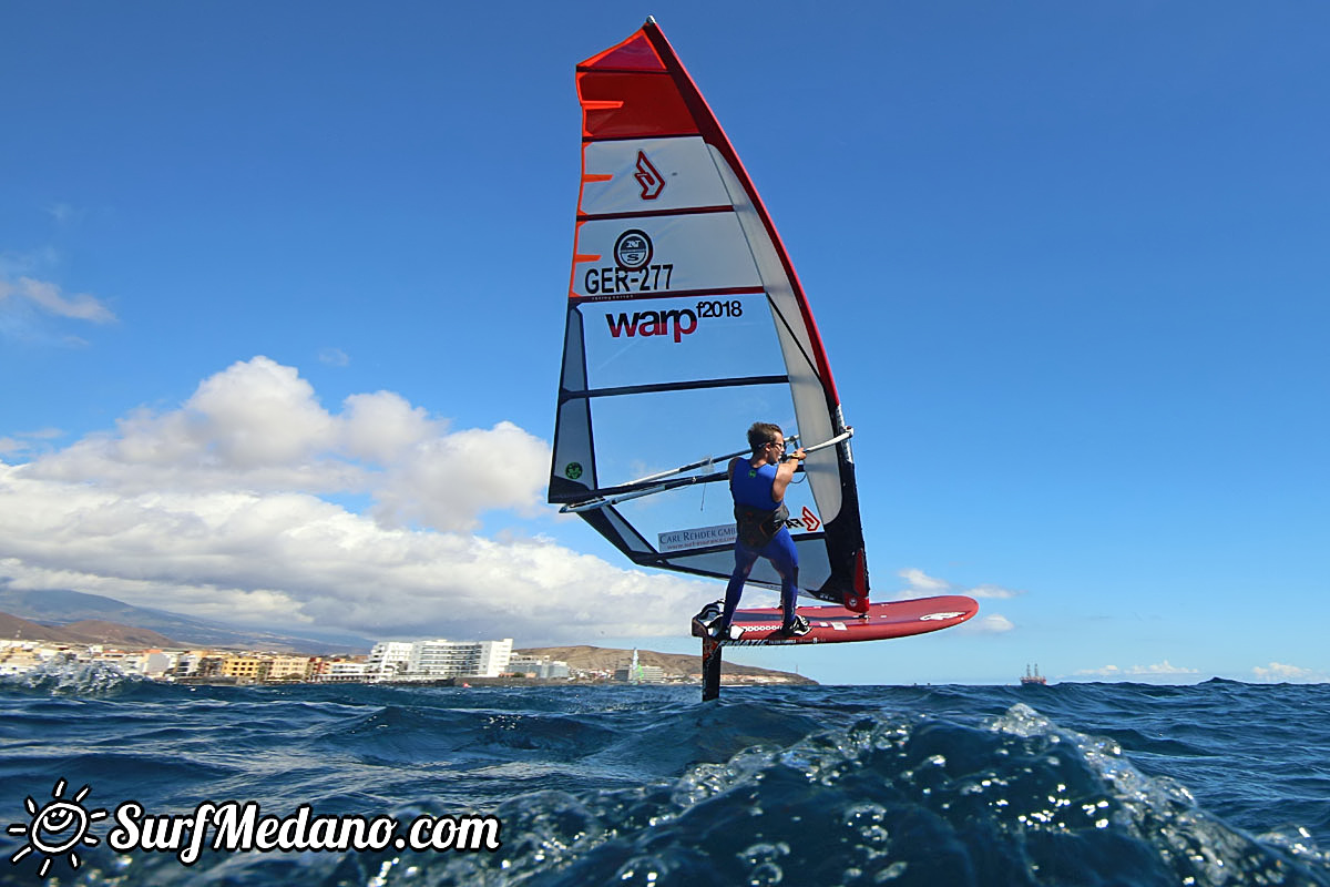 TWS Windsurf Pro Slalom training El Medano 19-02-2018 Tenerife