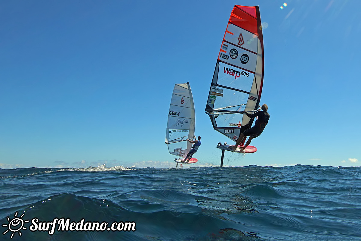 TWS Windsurf Pro Slalom training El Medano 19-02-2018 Tenerife