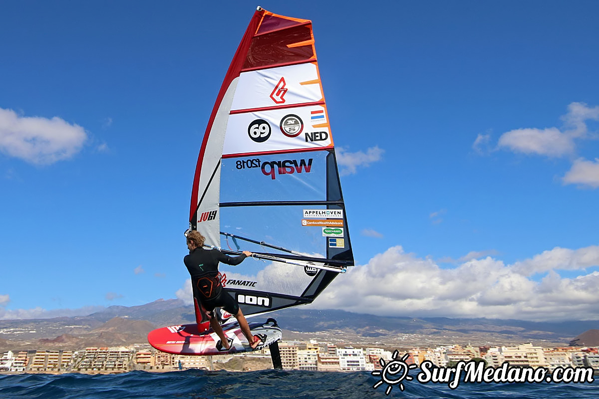 TWS Windsurf Pro Slalom training El Medano 19-02-2018 Tenerife