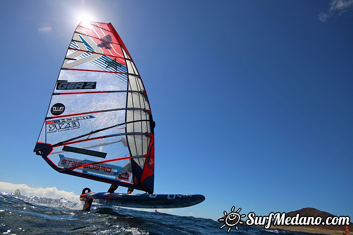 TWS Windsurf Pro Slalom training El Medano 19-02-2018 Tenerife