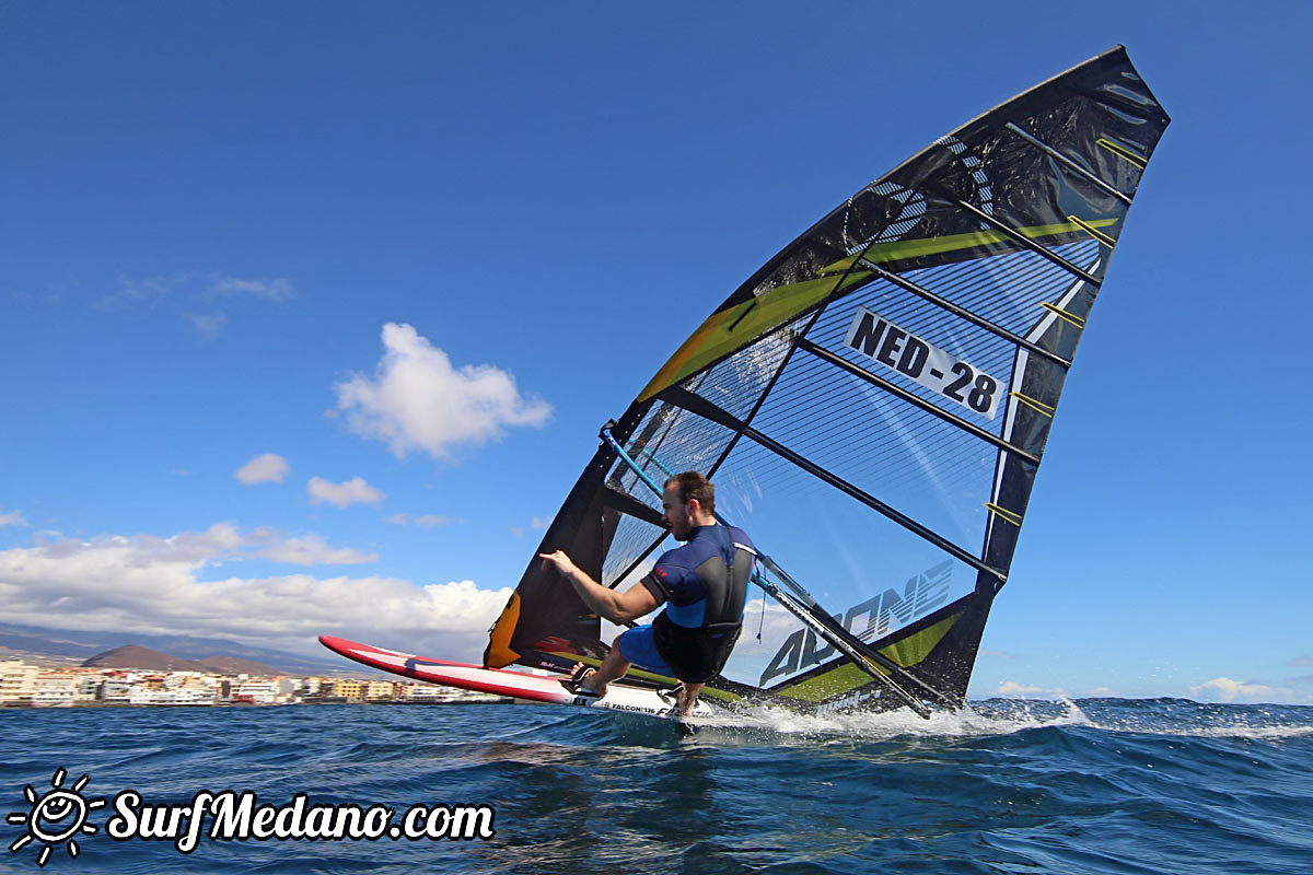 TWS Windsurf Pro Slalom training El Medano 19-02-2018 Tenerife