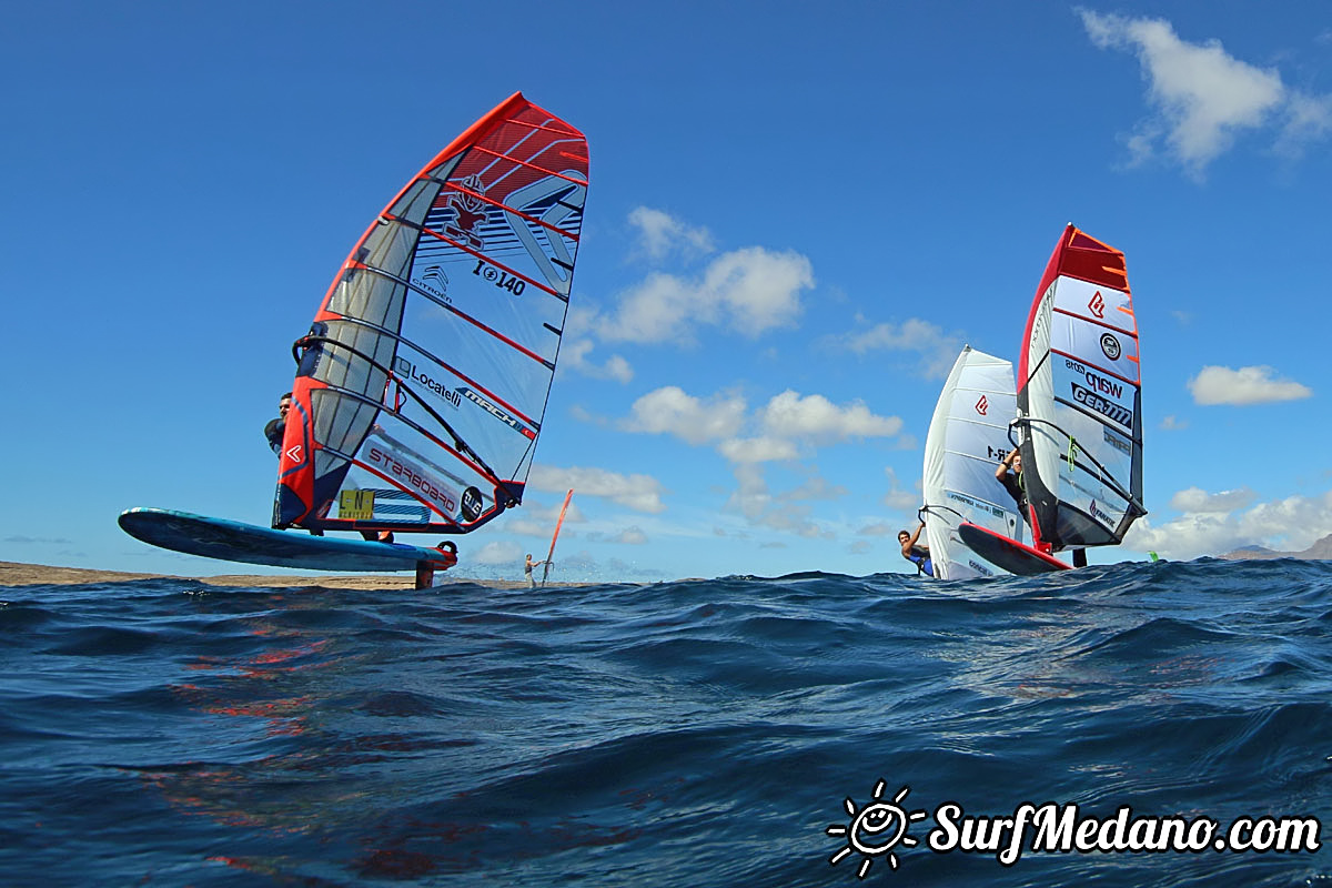 TWS Windsurf Pro Slalom training El Medano 19-02-2018 Tenerife