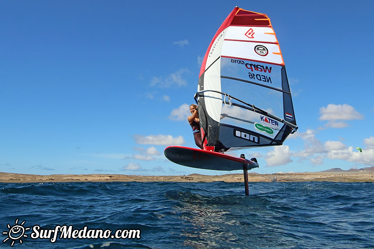 TWS Windsurf Pro Slalom training El Medano 19-02-2018 Tenerife