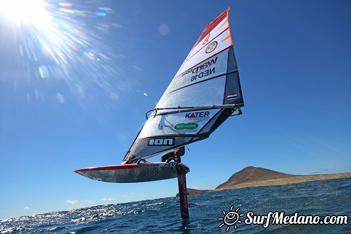 TWS Windsurf Pro Slalom training El Medano 19-02-2018 Tenerife