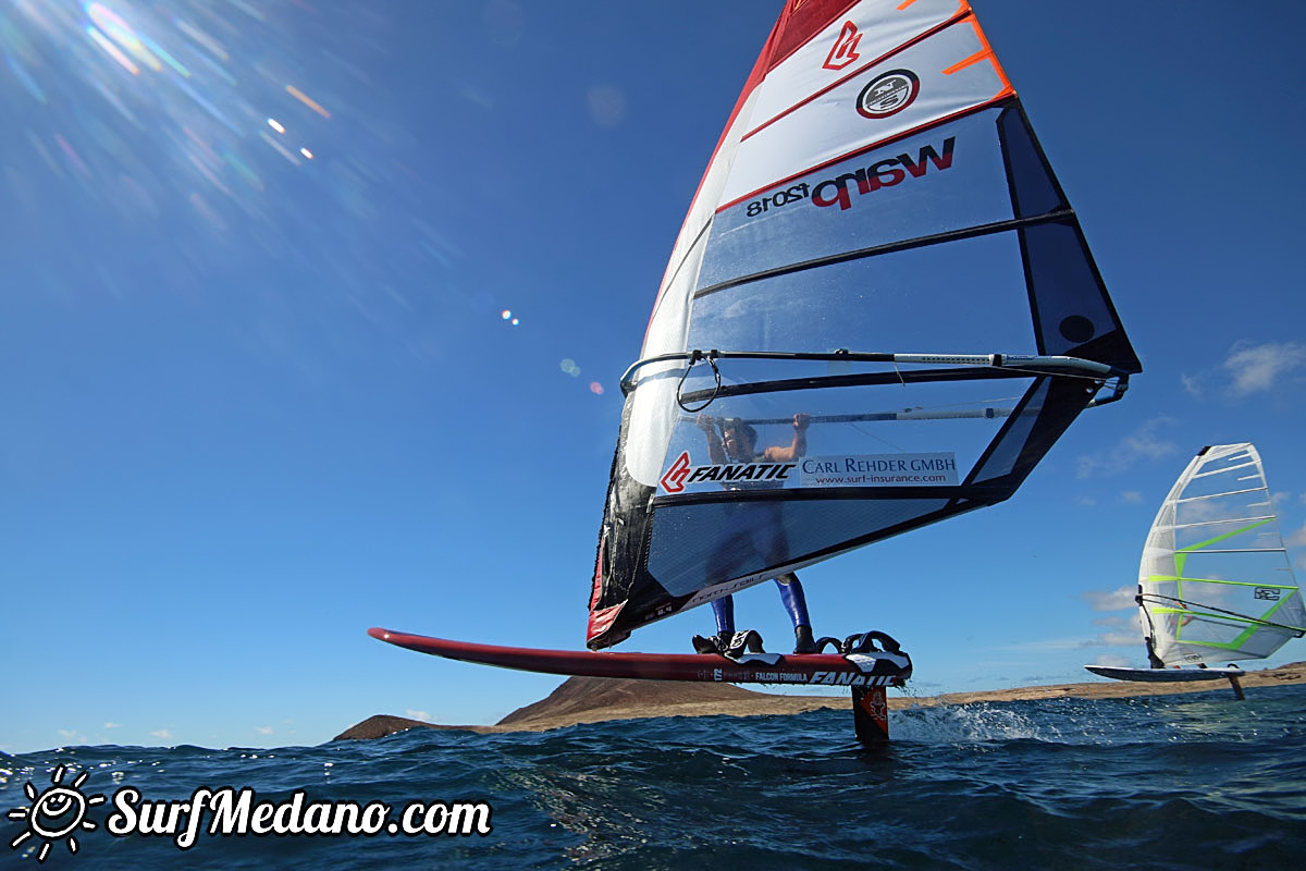 TWS Windsurf Pro Slalom training El Medano 19-02-2018 Tenerife