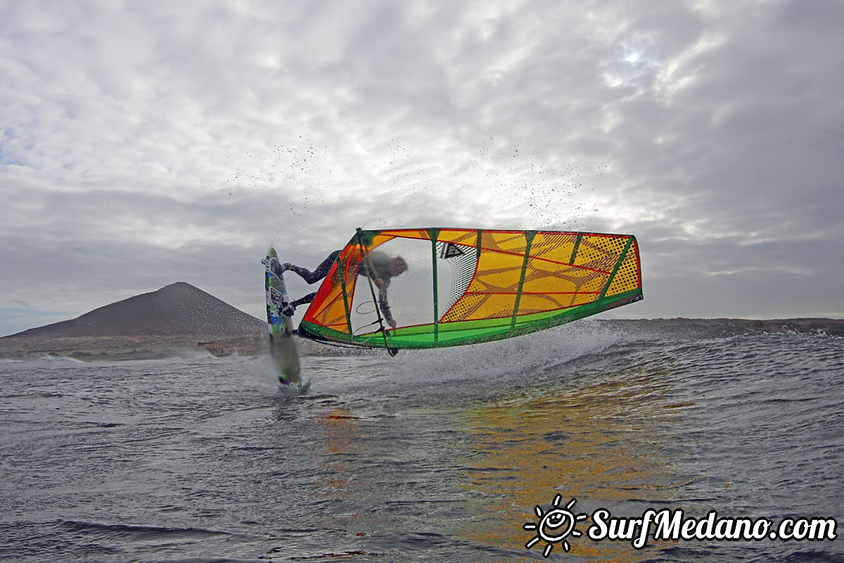 Suoth swell in El Medano 27-02-2018 Tenerife