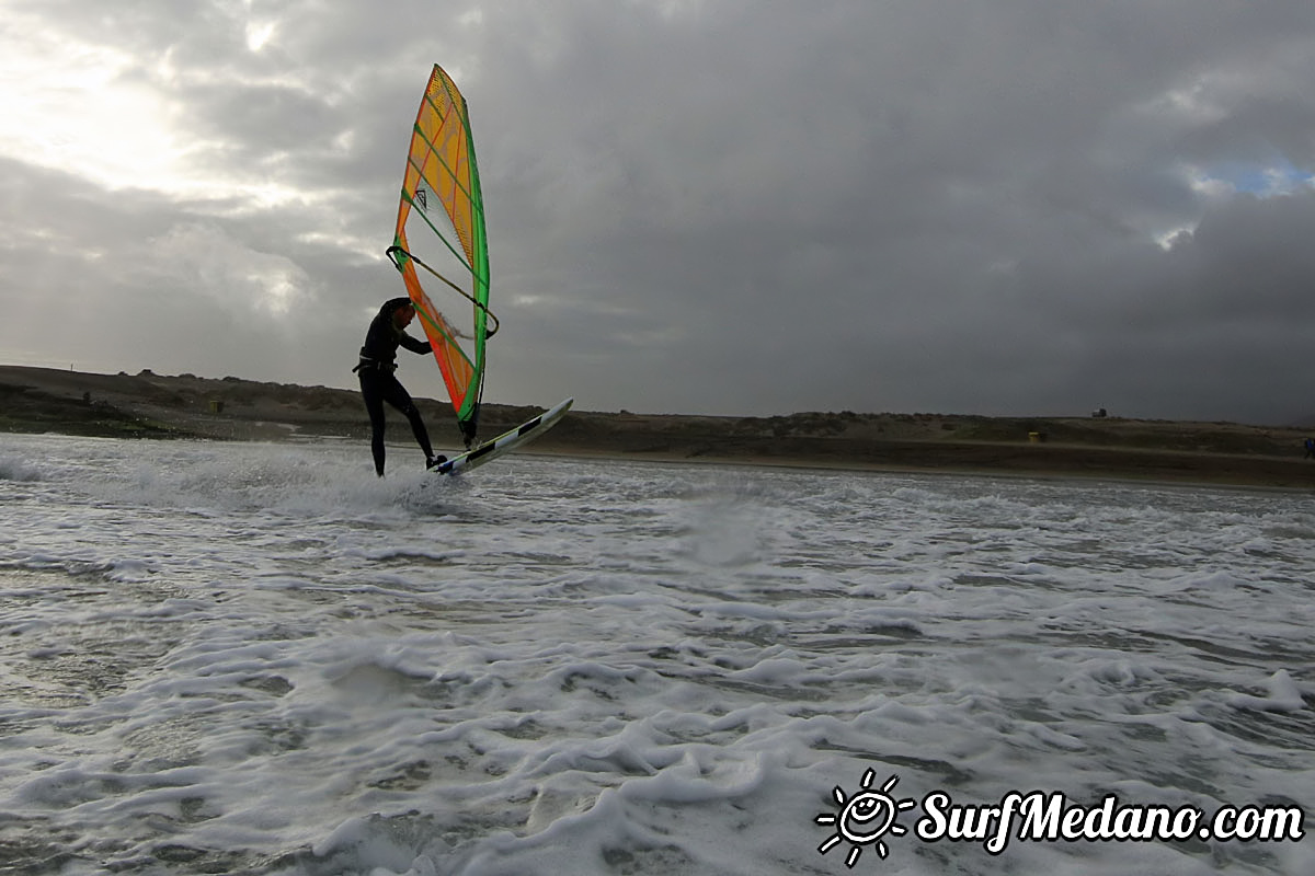 Suoth swell in El Medano 27-02-2018 Tenerife