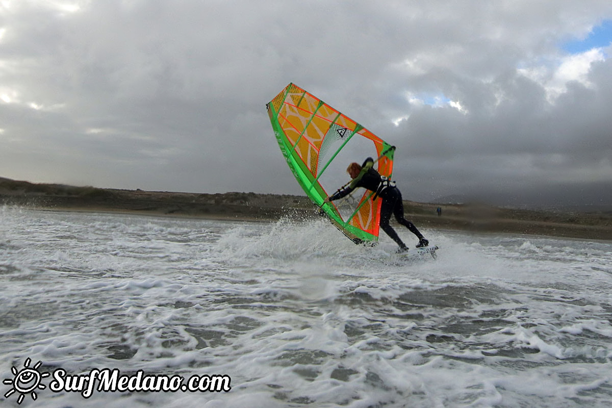 Suoth swell in El Medano 27-02-2018 Tenerife