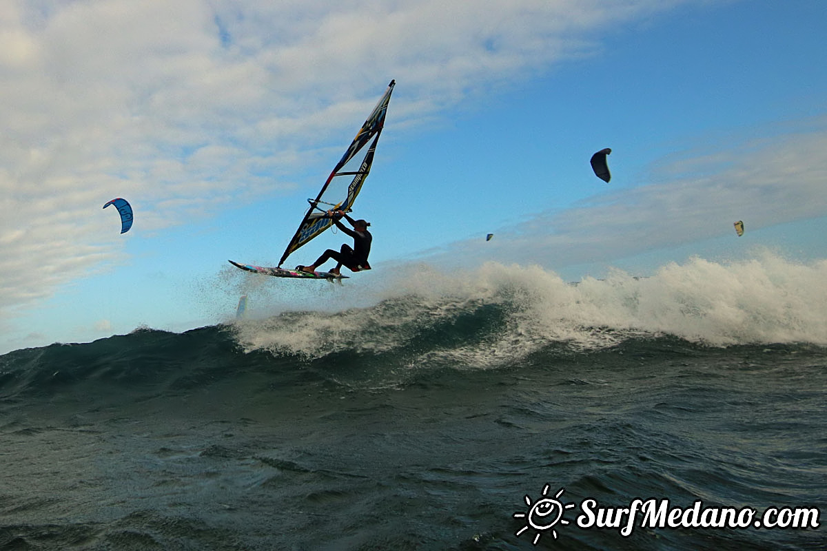 Suoth swell in El Medano 27-02-2018 Tenerife