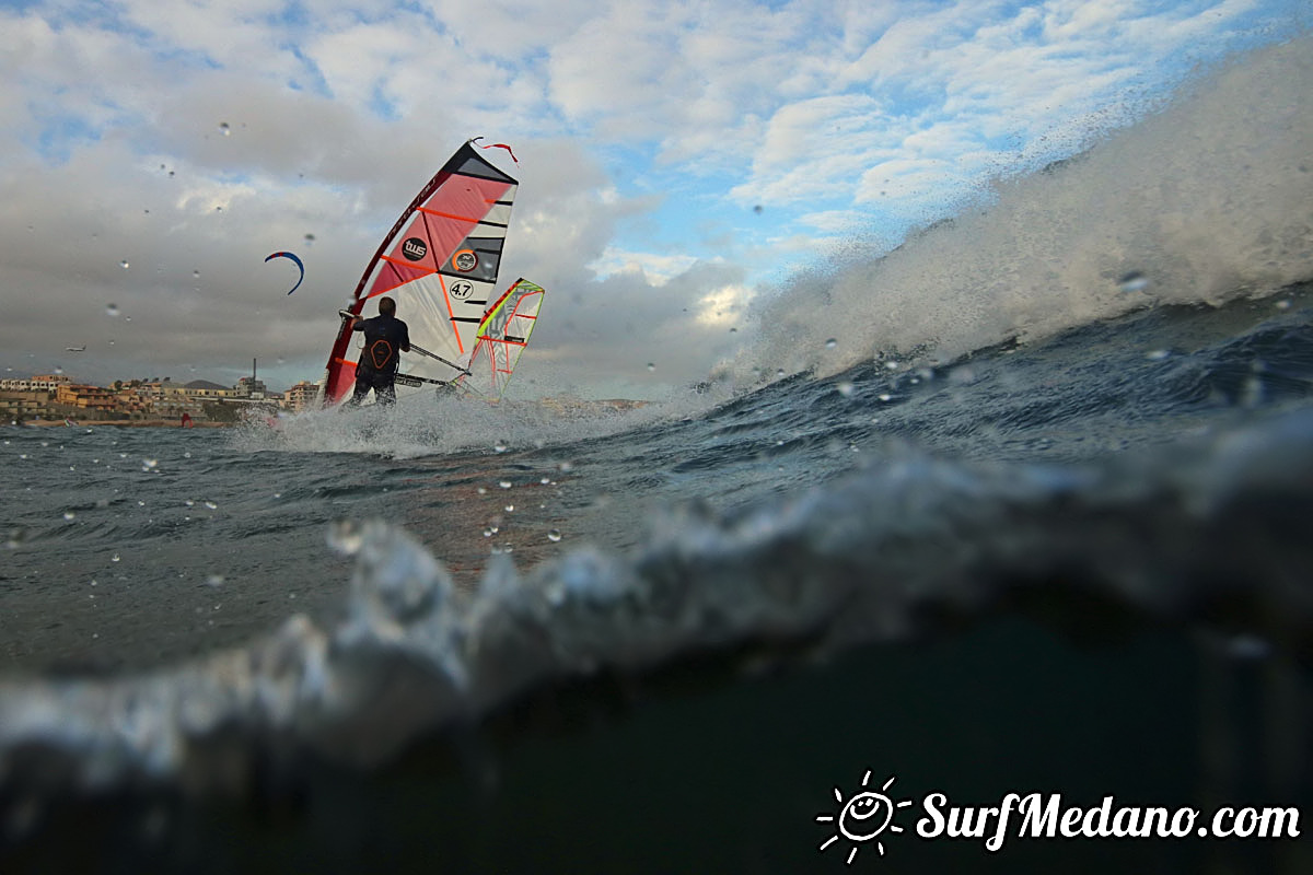 Suoth swell in El Medano 27-02-2018 Tenerife