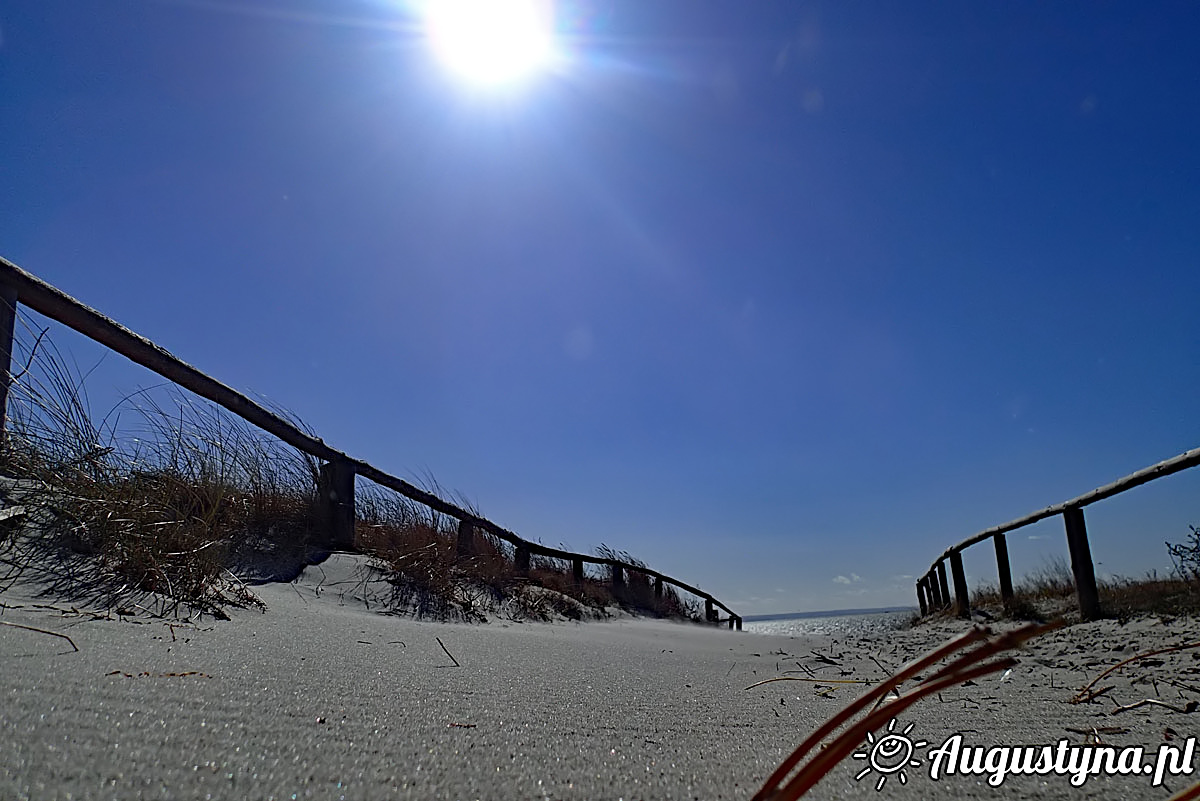 Na wiosennej plaży, czyli 6-04-2018 w Jastarni