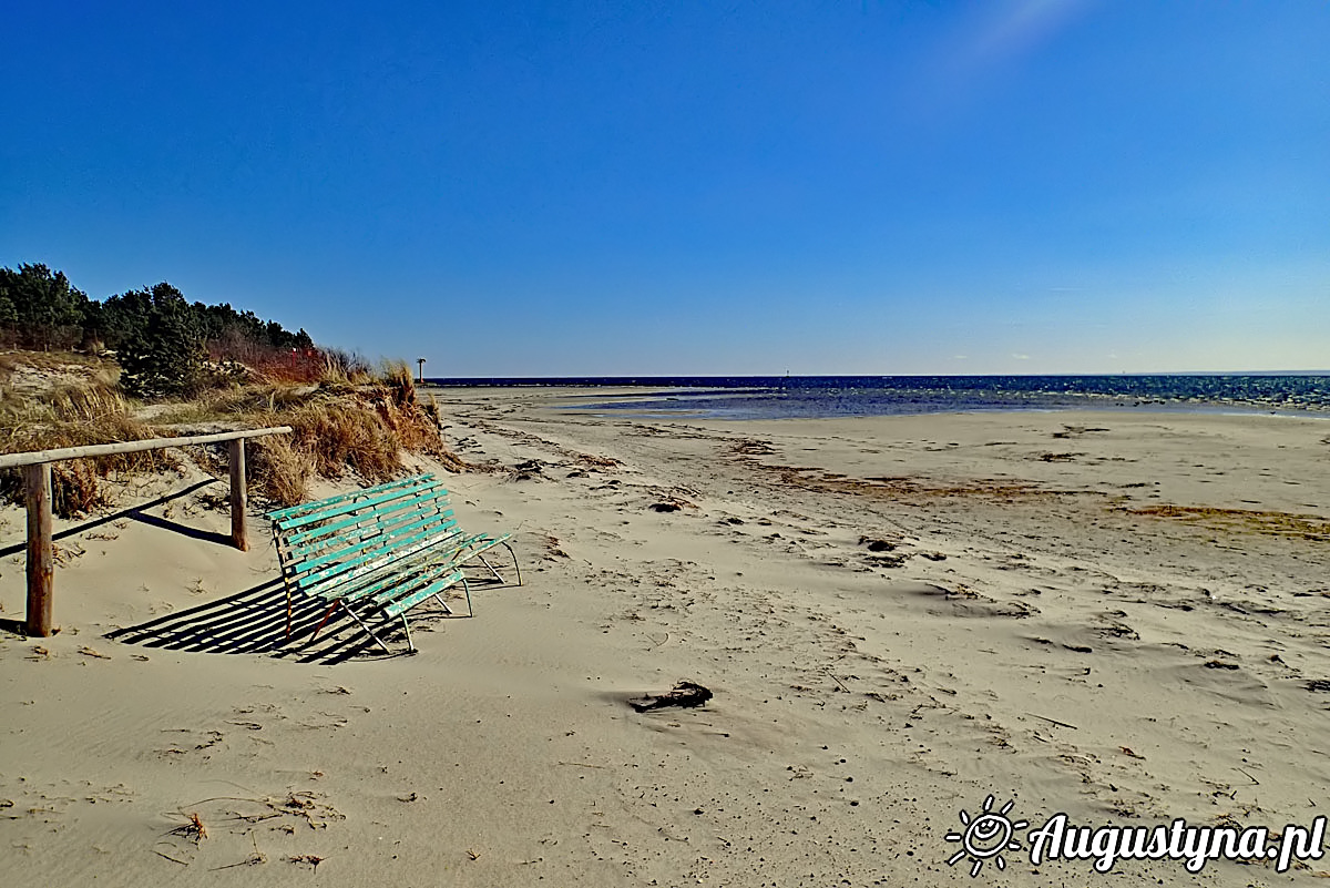 Na wiosennej plaży, czyli 6-04-2018 w Jastarni