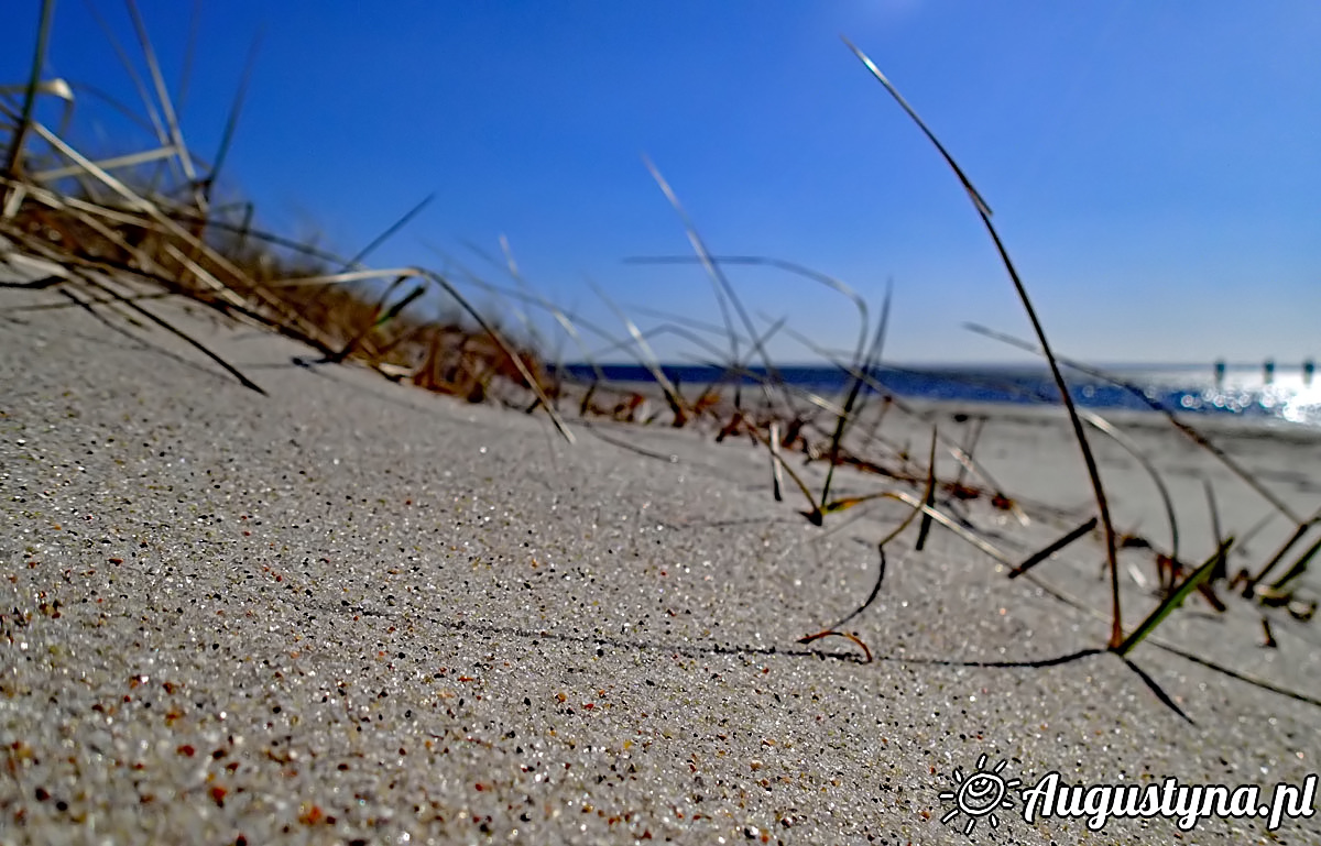 Na wiosennej plaży, czyli 6-04-2018 w Jastarni