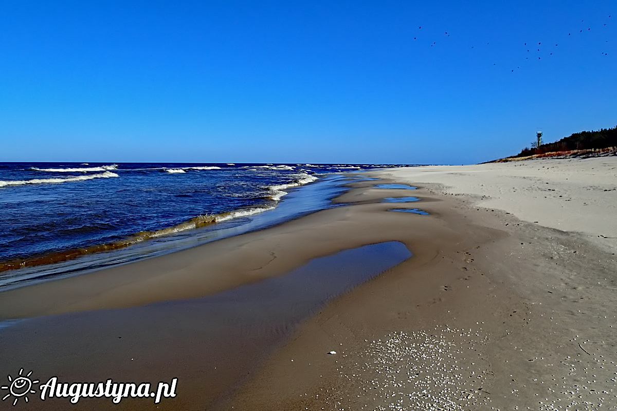 Na wiosennej plaży, czyli 6-04-2018 w Jastarni