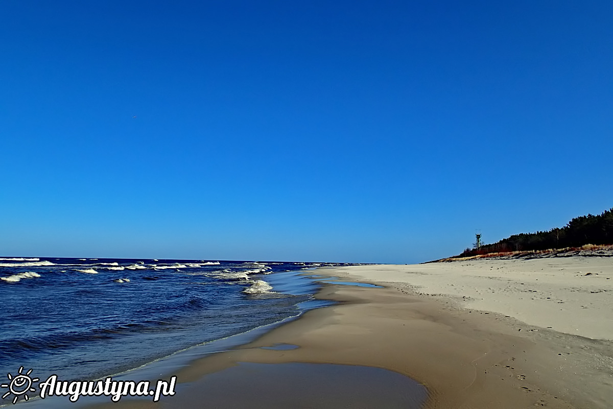 Na wiosennej plaży, czyli 6-04-2018 w Jastarni