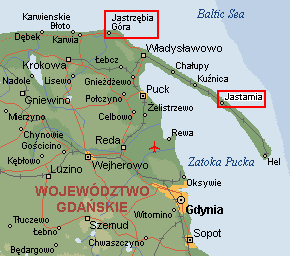 Kliknij na miasto, aby zobaczy jego szczegowy plan